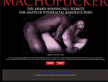 Tablet Screenshot of machofucker.com